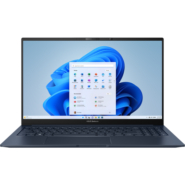 Laptop Asus Zenbook 15 OLED UM3504DA, 15.6 inch 2.8K 120Hz, AMD Ryzen 7 7735U, 16GB DDR5, 1TB SSD, Radeon 680M, Win 11 Pro, Ponder Blue