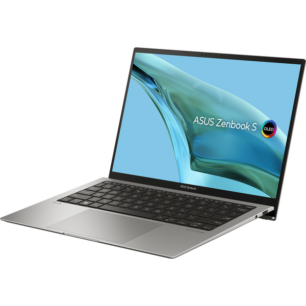 Laptop Asus Zenbook S 13 OLED UX5304VA, 13.3 inch 2.8K, Intel Core i7-1355U, 32GB DDR5, 1TB SSD, Intel Iris Xe, Win 11 Pro, Basalt Grey