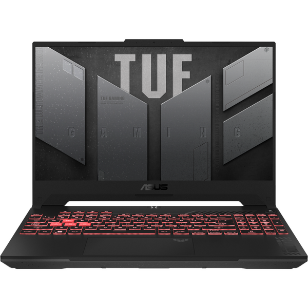 Laptop Gaming Asus TUF A15 FA507NV, 15.6 inch FHD 144Hz, AMD Ryzen 7 7735HS, 16GB DDR5, 512GB SSD, GeForce RTX 4060 8GB, Mecha Gray