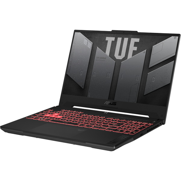 Laptop Asus TUF A15 FA507NU, 15.6 inch FHD 144Hz, AMD Ryzen 7 7735HS, 8GB DDR5, 512GB SSD, GeForce RTX 4050 6GB, Mecha Gray