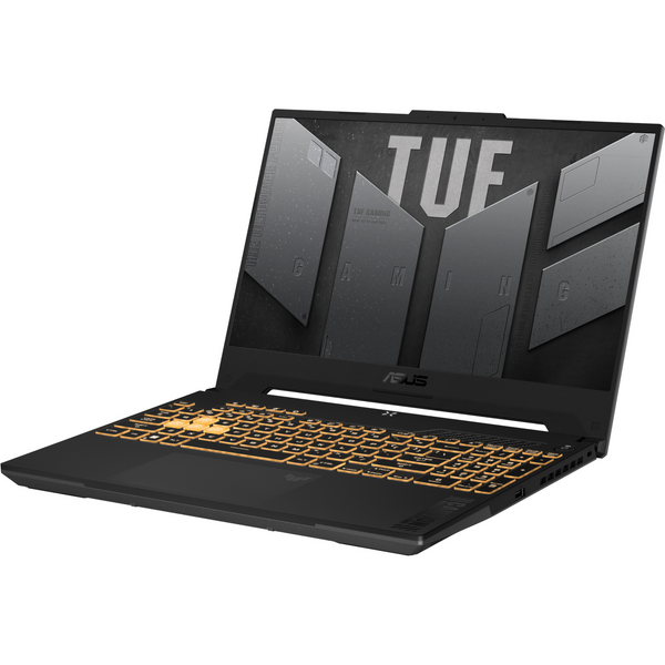 Laptop Gaming Asus TUF F15 FX507ZU4, 15.6 inch FHD 144Hz, Intel Core i7-12700H, 8GB DDR4, 512GB SSD, GeForce RTX 4050 6GB, Mecha Gray