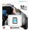 Kingston SDXC Canvas GO Plus Clasa 10 UHS-I 64GB