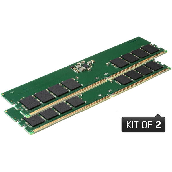 Memorie Kingston ValueRAM 16GB DDR5 4800MHz CL40 Dual Channel Kit