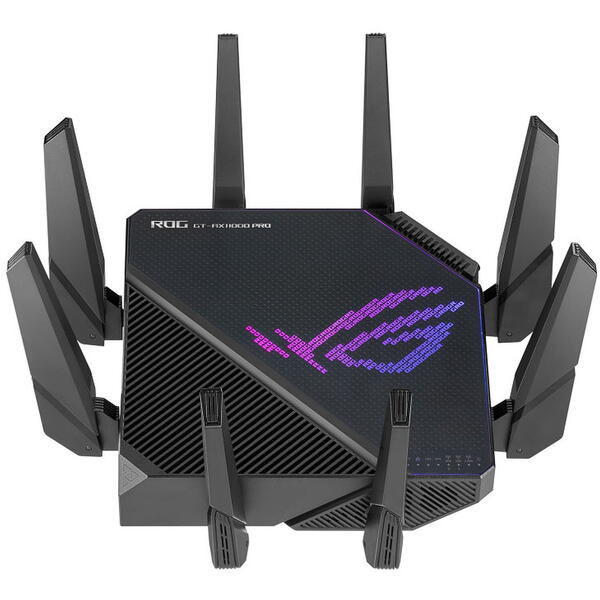 Router Wireless Asus ROG Rapture GT-AX11000 PRO Tri-Band Gigabit WiFi 6