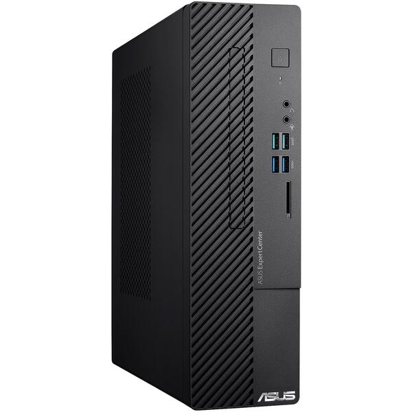 Sistem Brand Asus ExpertCenter D5 SFF D500SC, Intel Celeron G5905 3.5GHz Comet Lake, 4GB RAM, 256GB SSD, Intel UHD 610, Negru