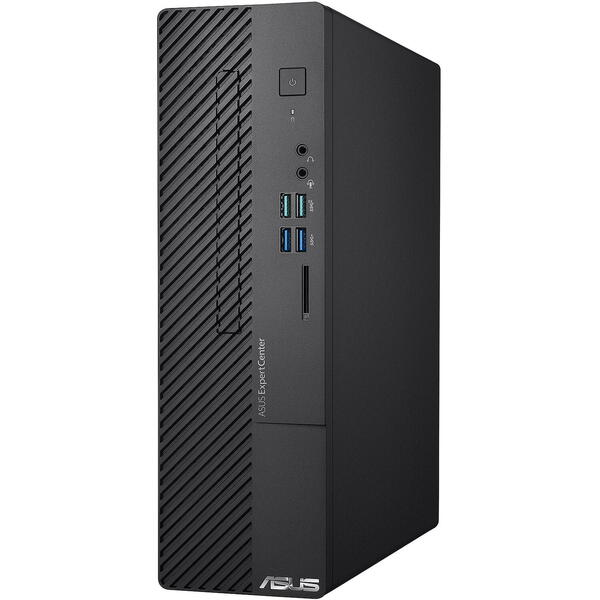 Sistem Brand Asus ExpertCenter D5 SFF D500SC, Intel Celeron G5905 3.5GHz Comet Lake, 4GB RAM, 256GB SSD, Intel UHD 610, Negru