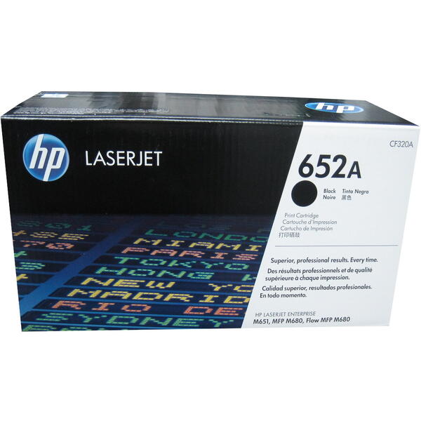 HP 652A Black 11.500 pagini