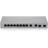 Switch ZyXEL XGS1010-12, 8 Porturi, Gigabit, 2x 2.5 Gbps