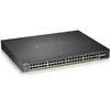 Switch ZyXEL XGS1930-52HP,  48 Porturi Gigabit + 4x SFP+, PoE