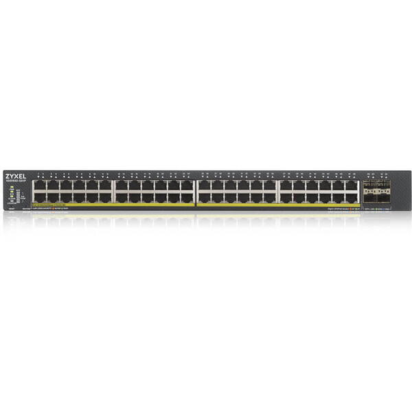 Switch ZyXEL XGS1930-52HP,  48 Porturi Gigabit + 4x SFP+, PoE