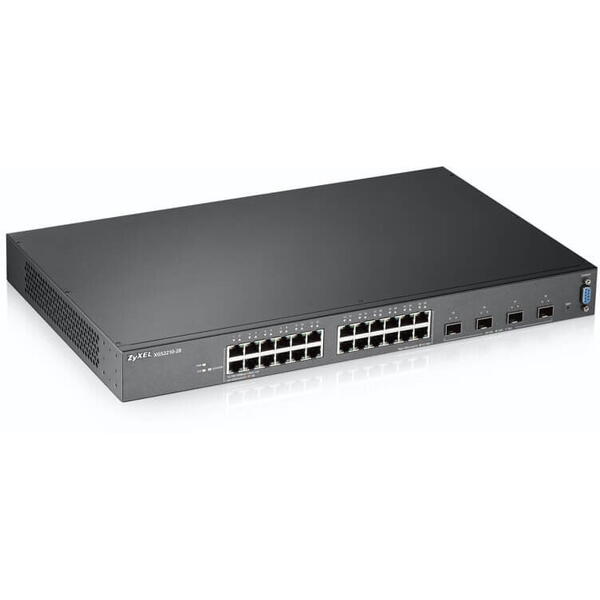 Switch ZyXEL XGS2210-28, 24 Porturi + 4x SFP+