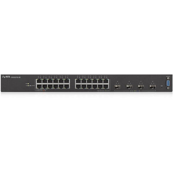 Switch ZyXEL XGS2210-28, 24 Porturi + 4x SFP+