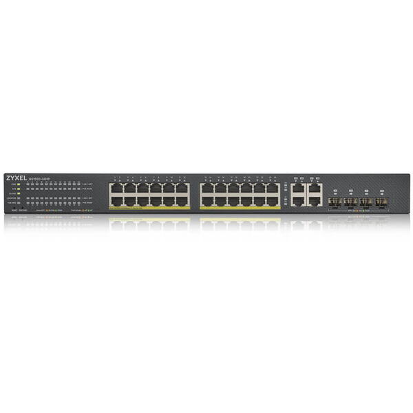 Switch ZyXEL GS1920-48 v2, 44 Porturi Gigabit + 4x RJ45/SFP