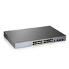 Switch ZyXEL GS1350-26HP, 24 Porturi Gigabit PoE + 2x SFP