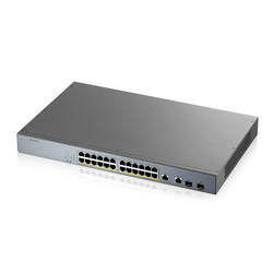 GS1350-26HP, 24 Porturi Gigabit PoE + 2x SFP