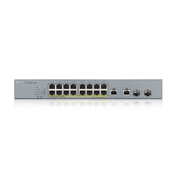 Switch ZyXEL GS1350-18H, 16 Porturi PoE + 2x SFP