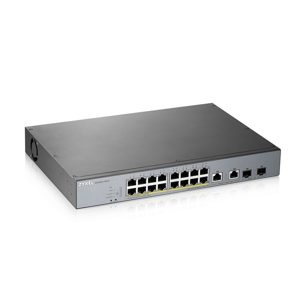 Switch ZyXEL GS1350-18H, 16 Porturi PoE + 2x SFP