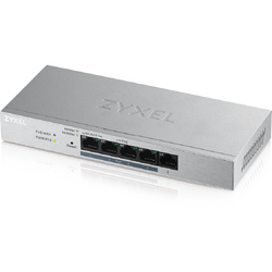 Switch ZyXEL GS1200-5HP v2, 5 Porturi Gigabit, PoE