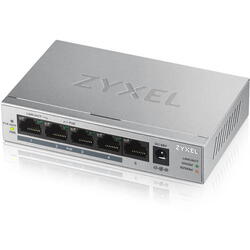 Switch ZyXEL GS1005-HP, 5 porturi gigabit, PoE