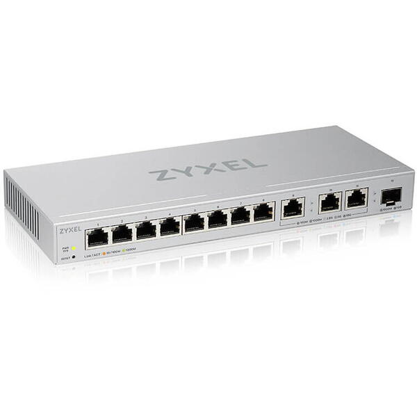 Switch ZyXEL XGS1250-12, 8 Porturi Gigabit +3x 10 Gbps + 1x SFP+