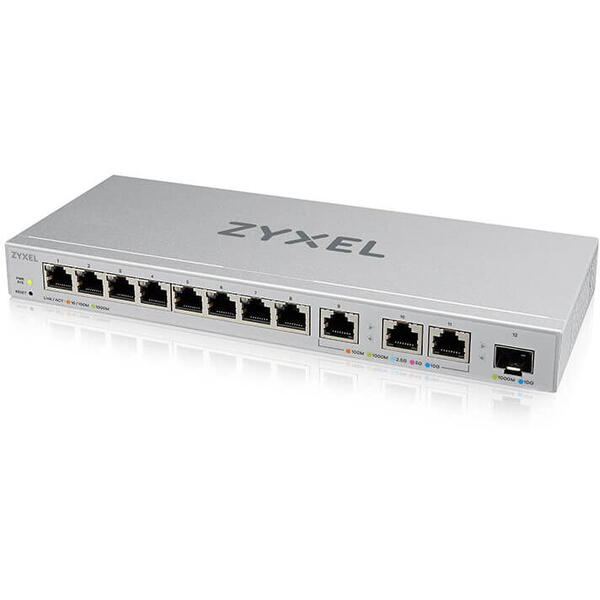Switch ZyXEL XGS1250-12, 8 Porturi Gigabit +3x 10 Gbps + 1x SFP+