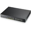 Switch ZyXEL GS1915-24EP, 12 Porturi Gigabit PoE + 12 Porturi Gigabit