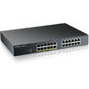 Switch ZyXEL GS1915-24EP, 12 Porturi Gigabit PoE + 12 Porturi Gigabit