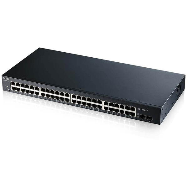 Switch ZyXEL GS1900-48 v2 48 Porturi Gigabit + 2x SFP