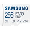 Samsung Micro SDXC EVO Plus UHS-I U3 Clasa 10 256GB + Adaptor