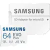 Samsung Micro SDXC EVO Plus UHS-I U1 Clasa 10 64GB + Adaptor