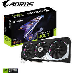 AORUS GeForce RTX 4060 ELITE 8GB GDDR6 128 bit DLSS 3.0