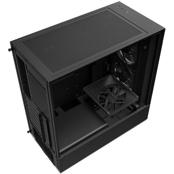 Carcasa NZXT H5 Elite, Negru