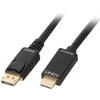 Cablu video Lindy DisplayPort la HDMI 10.2G 2m