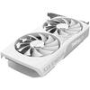 Placa video Zotac GeForce RTX 4060 Twin Edge OC 8GB GDDR6 DLSS 3.0 128 bit White Edition