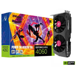 Placa video Zotac GeForce RTX 4060 OC 8GB GDDR6 DLSS 3.0 128 bit SPIDER-MAN