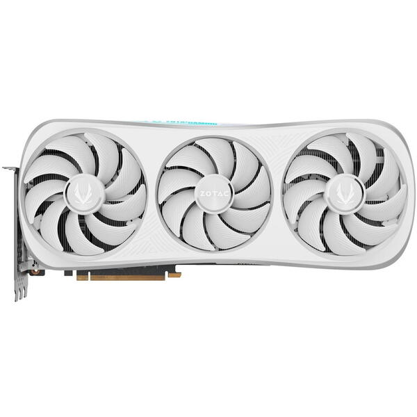 Placa video Zotac GeForce RTX 4090 Trinity OC 24GB GDDR6X 384 Bit White Edition