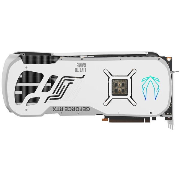 Placa video Zotac GeForce RTX 4090 Trinity OC 24GB GDDR6X 384 Bit White Edition