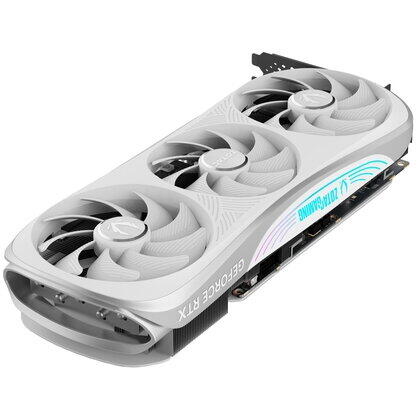 Placa video Zotac GeForce RTX 4090 Trinity OC 24GB GDDR6X 384 Bit White Edition