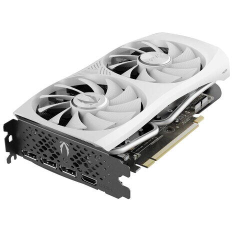 Placa video Zotac GeForce RTX 4060 Ti Twin Edge OC 8GB GDDR6 DLSS 3.0 128 bit White Edition