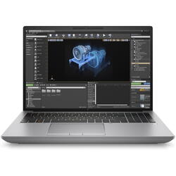 ZBook Fury 16 G11 Mobile Workstation, 16 inch WUXGA IPS, Intel Core i7 14700HX, 32GB DDR5, 1TB SSD, RTX 3500 Ada 12GB, Win 11 Pro, Dark Ash