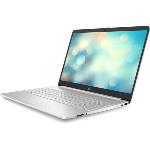 Laptop HP Rebak 21C1, 15.6 inch FHD, AMD Ryzen 7 5700U, 8GB DDR4, 512GB SSD, AMD Radeon, Free DOS, Natural Silver