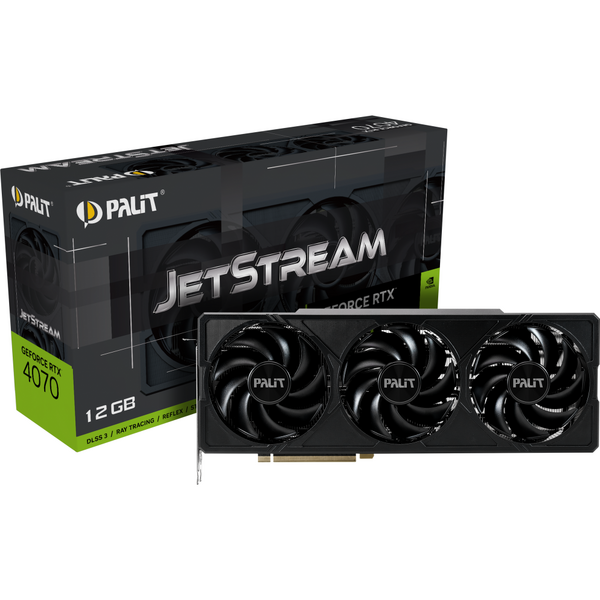 Placa video Palit GeForce RTX 4070 JetStream 12GB GDDR6X 192 bit DLSS 3.0