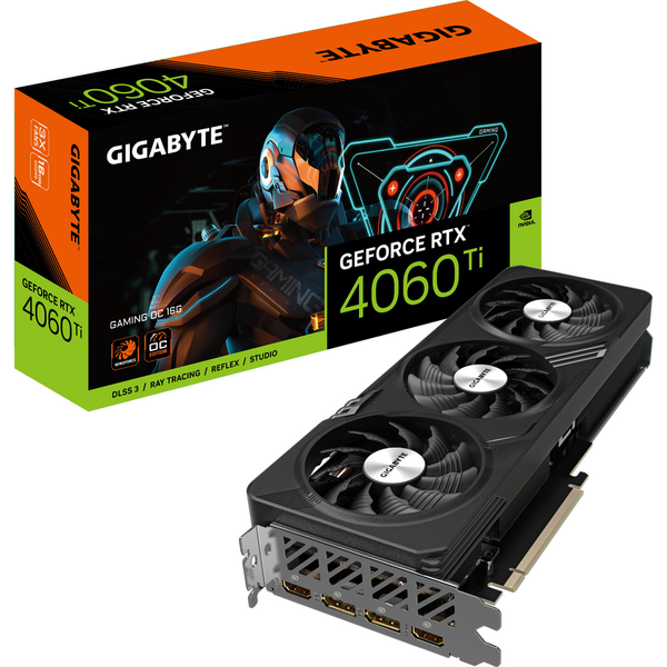 Placa video Gigabyte GeForce RTX 4060 Ti GAMING OC 16GB GDDR6 128 bit DLSS 3.0