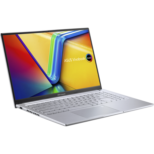 Laptop Asus Vivobook 15 OLED X1505ZA, 15.6 inch OLED FHD, Intel Core i7-1255U, 8GB DDR4, 512GB SSD, Intel Iris Xe, Transparent Silver