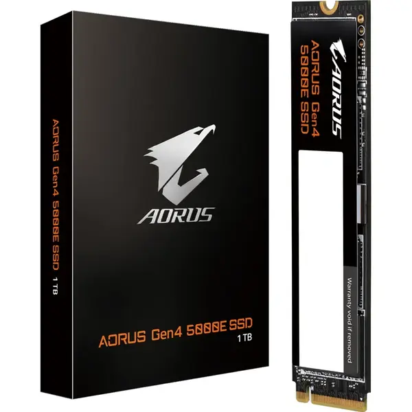 SSD Gigabyte AORUS Gen4 5000E 1TB PCI Express 4.0 x4 M.2 2280