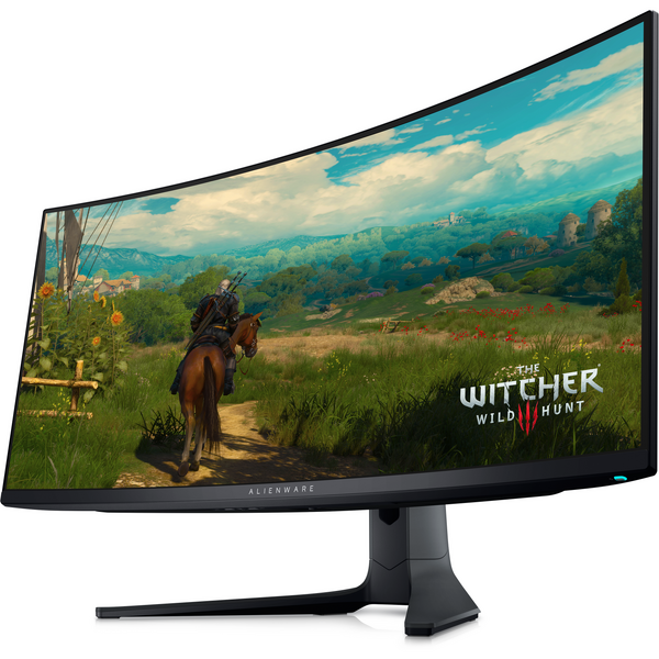 Monitor Gaming Dell Alienware AW3423DWF Curbat 34 inch UWQHD QD-OLED 0.1 ms 165 Hz HDR Negru