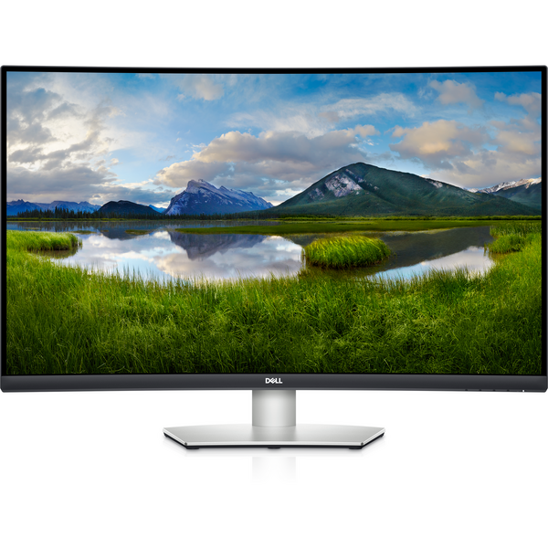 Monitor LED Dell S3221QSA Curbat 31.5 inch UHD VA 4 ms 60 Hz Negru/Argintiu