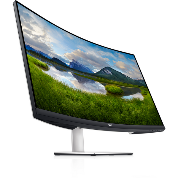 Monitor LED Dell S3221QSA Curbat 31.5 inch UHD VA 4 ms 60 Hz Negru/Argintiu