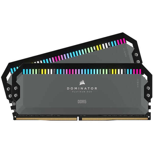 Memorie Corsair Dominator Platinum RGB 32GB DDR5 6000MHz CL30 Kit ual Channel