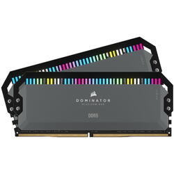 Memorie Corsair Dominator Platinum RGB 32GB DDR5 6000MHz CL30 Kit ual Channel